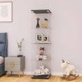 Black Lock Glass Display Cabinet