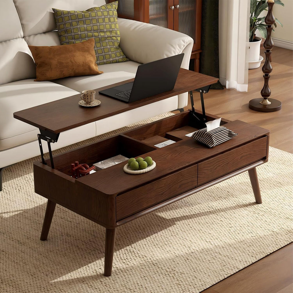 Oak Lift Top Storage Coffee Table